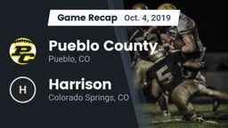 Recap: Pueblo County  vs. Harrison  2019
