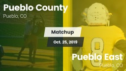 Matchup: Pueblo County High vs. Pueblo East  2019