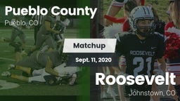 Matchup: Pueblo County High vs. Roosevelt  2020