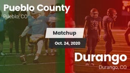 Matchup: Pueblo County High vs. Durango  2020
