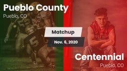 Matchup: Pueblo County High vs. Centennial  2020