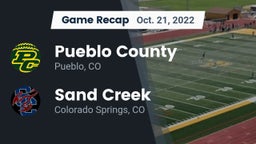 Recap: Pueblo County  vs. Sand Creek  2022