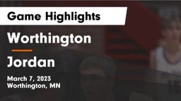 Worthington  vs Jordan  Game Highlights - March 7, 2023