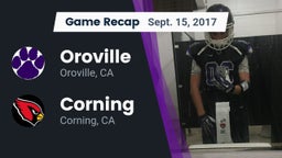Recap: Oroville  vs. Corning  2017