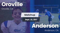 Matchup: Oroville  vs. Anderson  2017