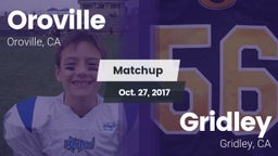 Matchup: Oroville  vs. Gridley  2017