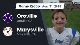 Recap: Oroville  vs. Marysville  2018