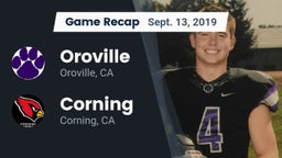 Recap: Oroville  vs. Corning  2019