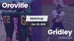 Matchup: Oroville  vs. Gridley  2019