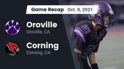Recap: Oroville  vs. Corning  2021