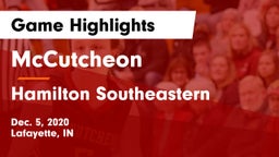 McCutcheon  vs Hamilton Southeastern  Game Highlights - Dec. 5, 2020