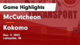 McCutcheon  vs Kokomo  Game Highlights - Dec. 9, 2022