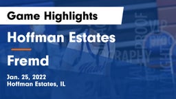 Hoffman Estates  vs Fremd  Game Highlights - Jan. 25, 2022