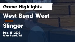 West Bend West  vs Slinger  Game Highlights - Dec. 15, 2020