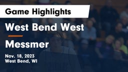 West Bend West  vs Messmer  Game Highlights - Nov. 18, 2023