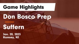 Don Bosco Prep  vs Suffern  Game Highlights - Jan. 20, 2023