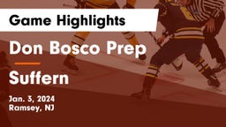 Don Bosco Prep  vs Suffern  Game Highlights - Jan. 3, 2024
