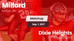 Matchup: Milford  vs. Dixie Heights  2017