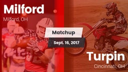 Matchup: Milford  vs. Turpin  2017