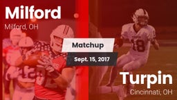 Matchup: Milford  vs. Turpin  2017