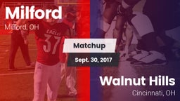 Matchup: Milford  vs. Walnut Hills  2017