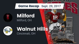Recap: Milford  vs. Walnut Hills  2017
