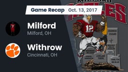 Recap: Milford  vs. Withrow  2017