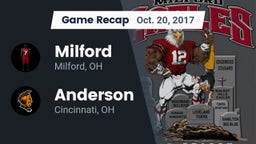 Recap: Milford  vs. Anderson  2017