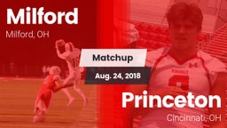 Matchup: Milford  vs. Princeton  2018