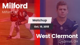 Matchup: Milford  vs. West Clermont  2018