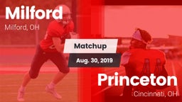 Matchup: Milford  vs. Princeton  2019