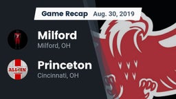 Recap: Milford  vs. Princeton  2019