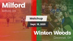 Matchup: Milford  vs. Winton Woods  2020