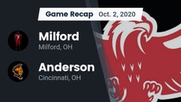 Recap: Milford  vs. Anderson  2020