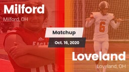 Matchup: Milford  vs. Loveland  2020