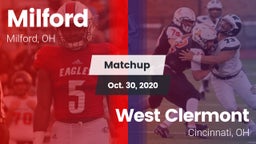 Matchup: Milford  vs. West Clermont  2020