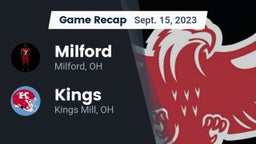 Recap: Milford  vs. Kings  2023
