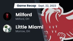 Recap: Milford  vs. Little Miami  2023