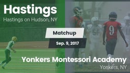 Matchup: Hastings vs. Yonkers Montessori Academy 2017