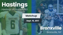 Matchup: Hastings vs. Bronxville  2017