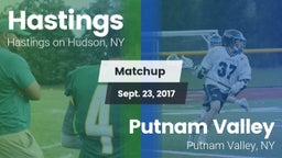 Matchup: Hastings vs. Putnam Valley  2017