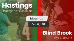 Matchup: Hastings vs. Blind Brook  2017