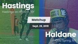 Matchup: Hastings vs. Haldane  2018
