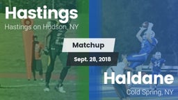 Matchup: Hastings vs. Haldane  2018