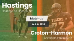 Matchup: Hastings vs. Croton-Harmon  2018