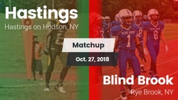Matchup: Hastings vs. Blind Brook  2018