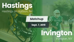 Matchup: Hastings vs. Irvington  2019