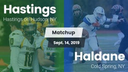 Matchup: Hastings vs. Haldane  2019