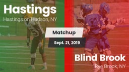Matchup: Hastings vs. Blind Brook  2019