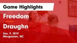 Freedom  vs Draughn  Game Highlights - Jan. 9, 2019